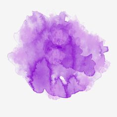 a purple ink stain on a white background