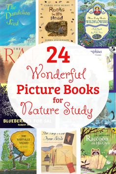 some books with the title 24 wonderful picture books for nature study