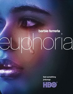 the poster for euphoraia starring in hbo's new series, which is currently on dvd