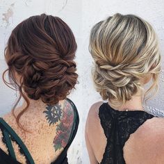 Bridesmaid Hair Inspo, Engagement Season, Bridal Hair Updo, Updos For Medium Length Hair, Bridesmaid Hair Updo