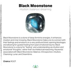 Gemstone Meanings — MalaforVets Gemstone Powers, Crystals Meanings, Black Moonstone, Black Moon