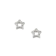 Silver Crystal Rhinestone Small Star Shape Stud Earrings Star Items, Glo Up, Digital Closet, Fly Girl, Silver Crystal, Pretty Jewellery, Birthday Quotes, Star Shape, Crystal Rhinestone