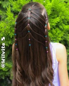 Quick Hairstyles For School, 5 Minute Hairstyles, Super Easy Hairstyles, Easy Hairstyles For School, Fast Hairstyles, Quick Hairstyles, Hairstyles For School