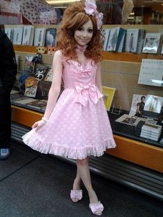 Gyaru Pink, Lace Makeup, Lolita Fashion