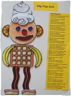 a piece of paper with an image of a clown