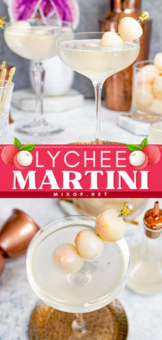 This delightful Lychee Martini is a popular cocktailthat combines exquisite sweetness flavor, with the elegance of a ClassicMartini. Pear Lychee Martini, Litchi Martini Cocktails, Cute Martini Drinks, Pink Lychee Martini, Lychee Vodka Cocktail, Lychee Mojito Recipe, Lychee Liqueur Cocktails, Popular Martinis, Sweet Vodka Cocktails