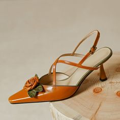 Desirae Vintage Cross Strap Slingback Kitten Heel Pumps Black Closed Toe Heels, White Block Heels, Beige Heels, Square Toe Heels, Peregrine, Pretty Shoes