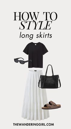 Modest Outfits Women, Classy Long Skirt, Fashion Mistakes Woman, Classy Spring Outfits, Casual Classy Outfits, Summer Outfits Classy