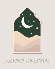 eps10 modern style Ramadan Mubarak greeting cards with retro boho design, moon, mosque dome and lanterns isolated on grey background Ramadan Graphic Design, Ramadan Journal, Craft Booth Design, Ramadan Design, Background Retro