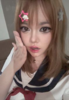 gyaru makeup 🙂‍↕️ Makeup, Pins, Make Up