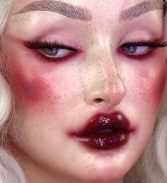 Matte Make Up, Drag Makeup, Ethereal Makeup, Dope Makeup, Edgy Makeup, Creative Makeup Looks