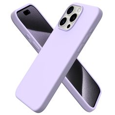 two iphone cases are shown in the same color