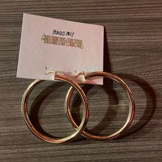 Super Lightweight! Brand New Gold Hoops, Princess Polly, Jewelry Earrings, Women Jewelry, Brand New, Gold, Women Shopping, Color