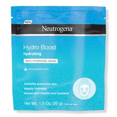 Hydro Boost Hydrating 100% Hydrogel Mask - Neutrogena | Ulta Beauty Mask For Dry Skin, Hydrating Face Mask, Hydro Boost, Neutrogena Hydro Boost, Mascara Facial, Glass Skin, Skin Care Regimen, Facial Care, Beauty Care