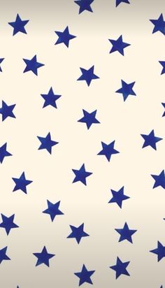 blue stars are scattered on a white background