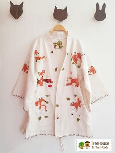 Hand embroidery robe cardigan Made to Order | Etsy White Cotton Kimono For Fall, White Cotton Cardigan With Floral Embroidery, Beige Embroidered Cotton Cardigan, Fall Beige Cotton Kimono, White Cotton Kimono With Floral Embroidery, Casual White Embroidered Kimono, Fall Embroidered Cotton Kimono, Embroidered Cotton Kimono For Fall, White Embroidered Cotton Cardigan