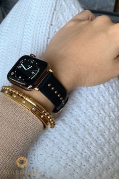 We love putting away our phones for stretches of time...but wearing our #applewatch so we don’t miss calls from our VIP’s #StayConnected #NoFomo ⠀⠀⠀⠀⠀⠀⠀⠀⠀ We are thinking of everyone who has a Stay At Home order and wishing you all good health (physical and mental)!! Trendy Gold Leather Apple Watch Band, Everyday Gold Leather Strap Apple Watch Band, Gold Leather Strap Apple Watch Band For Everyday, Everyday Gold Apple Watch Band With Leather Strap, Trendy Gold Apple Watch Band For Everyday, Everyday Gold Leather Watch Band, Black Apple Watch Aesthetic, Apple Watch Outfits Women, Black Watch Women's