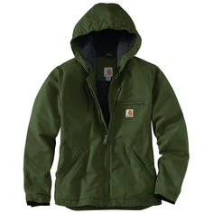 PRICES MAY VARY. 12-ounce, 100% cotton washed duck Sherpa lining in body and quilted-nylon lining in sleeves Attached three-piece hood Bi-swingback for ease of movement Chest map pocket, two lower-front pockets and two interior pockets Carhartt Overalls Women And Hoodie, Carhartt Style, Duck Jacket, Sherpa Lined Jacket, Duck Fabric, Carhartt Womens, Carhartt Jacket, Carhartt Women, Canvas Jacket