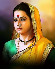 Marathi, Maharashtrian, Maharashtrian woman Album Layout, Angry Girl, Indian Women Painting, Photo Album Layout, Women Painting, Goddess Artwork, Indian Photoshoot, Female Art Painting, Saree Design