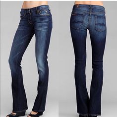 7 For All Mankind Jeans. Kaylie Fit. Sooooo Super Comfy! These Will Be Your New Favorite Jeans! Medium Wash. Inseam 31.5” 72% Cotton 26% Polyester 2% Spandex Bootcut Jean, 7 For All Mankind Jeans, For All Mankind, 7 For All Mankind, Favorite Jeans, Girl Outfits, Women Jeans, Spandex, Women Shopping