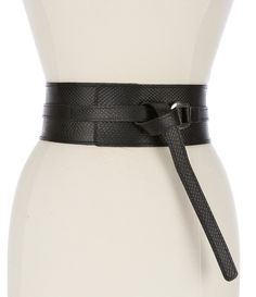 From ADA&#x2C; this belt features:Genuine Argentinean leatherCircle loop buckle closureApprox. 3.2" W x 50" LTo clean&#x2C; wipe with a white soft cotton fabric piece and clear leather cleanerImported. Handmade Belts, Dillard's, Black Belt, First Look, Leather Belt, Cotton Fabric, Buckle, Leather, Fabric