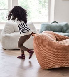 Elevate lounge time with our Verte Green Plush Chair, a just-for-them spot for reading, cartoon watching or just chilling. Upholstered in a rich, wide wale velvet corduroy, this soft seat promises comfy support for curling up with a good book. Light enough to easily move from room to room, it makes a great gift for toddlers to tweens.   • Cover: 100% organic cotton velvet  • Bean bag filling designed to provide firm, comfortable support that will relax and sink in with use  • Spot clean with a d Kids Lounge Chair, Plush Lounge Chair, Living Room Shades, Reading Cartoon, Bean Bag Filling, Baby Playroom, Plush Chair, Kids Bean Bags, Bean Bag Chair Kids