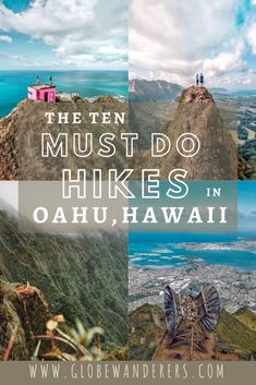 the ten must do hikes in oahu, hawaii