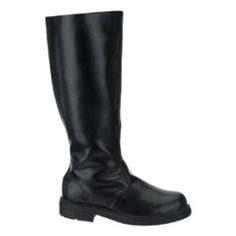 Captain Boots - Black Captain Boots, Riding Boots, Black Boots, Boots, Black