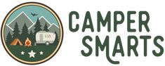 the camper smarts logo is shown