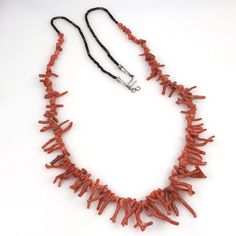 Heishi Necklace, Heishi Beads, Red Color, All Natural