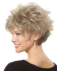 Wilshire Wigs, Gabor Wigs, Buttered Toast, Wig Outlet, Short Spiky Hairstyles, Best Wig Outlet, Textured Layers, Short Shag, Spiky Hair