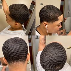 How To Get Waves, Dread Hairstyles For Men, Hairstyle Men, Clean Shave