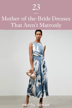 a woman in a dress with the title 23 mother of the bride dresses that aren't