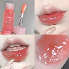 Welcome to Blekii! You will find a series of carefully selected products to add points to your beauty. Lightweight Lip Gloss Color: F. Lip Gloss With Big Applicator, Cute Lipglosses, Brightening Lips, Girls Lip, Natural Lip Plumper, Girls Lip Gloss, Sparkle Lips, Moist Lips, Lip Oils