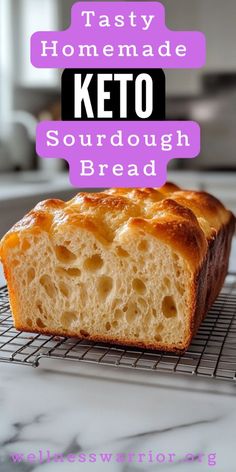 This easy keto sourdough bread recipe is perfect for anyone on a keto diet. It has a delicious sourdough flavor and a soft, chewy texture. Enjoy a low-carb bread option that fits perfectly into your keto lifestyle. Keto Low Carb Bread Recipes, Low Carb Homemade Bread Recipes, Keto Kitchenaid Mixer Recipes, Coconut Flour Sourdough Bread, How To Make Keto Bread, Keto Sandwich Bread Recipes, Keto Bread Recipes Easy, Sourdough With Almond Flour, Low Carb Sourdough Starter