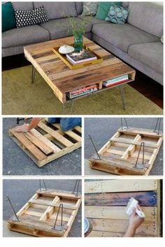 Você sabia?
Que com paletes da para fazer móveis lindos inclusive uma mesa de centro como essa! Palet Furniture Ideas, Diy Table From Pallets, Coffee Table Wood Diy, Diy Living Room Table, Pallets Table, Wooden Table Diy, Pallet Coffee Table Diy, Palette Table, Coffee Table Inspiration