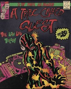 a cover for a comic book with an image of a dj