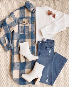 Warm Fall Outfits, Winter Fashion Outfits Casual, Elegante Casual, Mode Casual, Fashion Mode, Casual Style Outfits, Winter Outfit