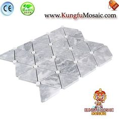 marble mosaic tiles with different shapes and sizes for wall decoration or flooring, in various colors