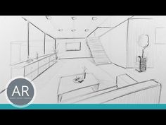 Räume schnell skizzieren und perspektivisch zeichnen lernen.Ein-Punkt-Perspektive und Zwei-Punkt-PerspektiveErfahre wie sich unser YouTube-Fan Caro erfolgrei... Perspective Drawing, Drawing For Beginners, Sketches Easy, Drawing Lessons, Indoor Air, Ghost Chair, Pencil Drawings, Cool Art, Sketch Book