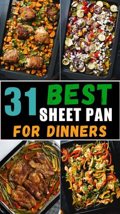 the best sheet pan meals for dinneres