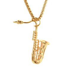 PRICES MAY VARY. Material: Stainless Steel Measure: Weight: 10g; Pendant Size: 45mm*50mm(1.77"*1.97"); with chain Hypoallergenic: Guaranteed to be Lead & Nickel free; No allergic, fade resistant Unique saxophone instrument design, simple and detailed enough to get noticed. This pendant necklace is sure to delight the music lovers. 2 Months WARRANTY. Each item will come with a quality pouch No matter what kind of jewelries you are looking for, for daily wear or for special occasion, PMTIER can me Saxophone Necklace, Piano Jewelry, Instrument Jewelry, Instrument Design, Saxophone Instrument, Punk Necklace, Musical Jewelry, Music Jewelry, Cubic Zirconia Rings