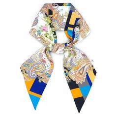 PRICES MAY VARY. Material:MONGGIL's skinny scarf is printed with high-quality twill polyester fabric. Purse scarf for handbags are soft and comfortable. They do not fade and are easy to wash. Nice Size: 59” x 5.9”/(150 x 15cm).Weight:Around 1.41oz/40g. Funtion:This skinny silk scarf is the perfect accent to any outfit. The designer head scarf for women can be worn around your neck , chic neck tie, hair scarves, head tie band, waist bands, handbag accessories, hat decorations, hand band, wrist ba Hand Band, Hair Scarves, Ladies Head Scarf, Fabric Purse, Head Tie, Silk Neck Scarf, Fabric Patterns Design, Printed Fashion, Tie Hair