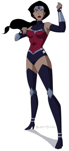 Karin Naruto, Dc Comics Girls, Justice League Wonder Woman, Wonder Woman Art, Justice League Unlimited, Univers Dc, Karakter Disney, Superhero Characters, Comics Girls