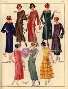 1923 Fashion, Roaring 20s Fashion, Fashion Through The Decades, 1920s Outfits, 20th Century Fashion, 20s Fashion