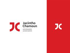 the logo for jacintho chamoun, a spanish language business name