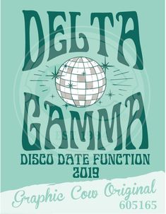 Disco Sorority Shirt, Sorority Mixer Themes, Disco Formal, Sorority Tshirt Designs, Rose Formal, Sorority Party, Sorority Themes, Post Prom, Recruitment Themes