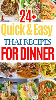 24 quick and easy thai recipes for dinner