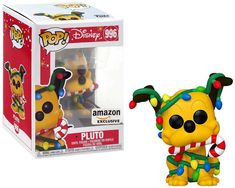 a pop vinyl figure in a box next to it's packaging