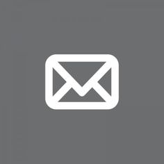 an email icon on a gray background